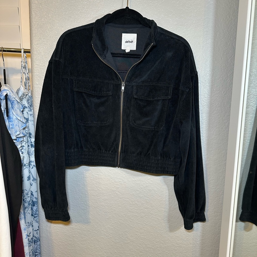 Aerie Corduroy Crop Jacket